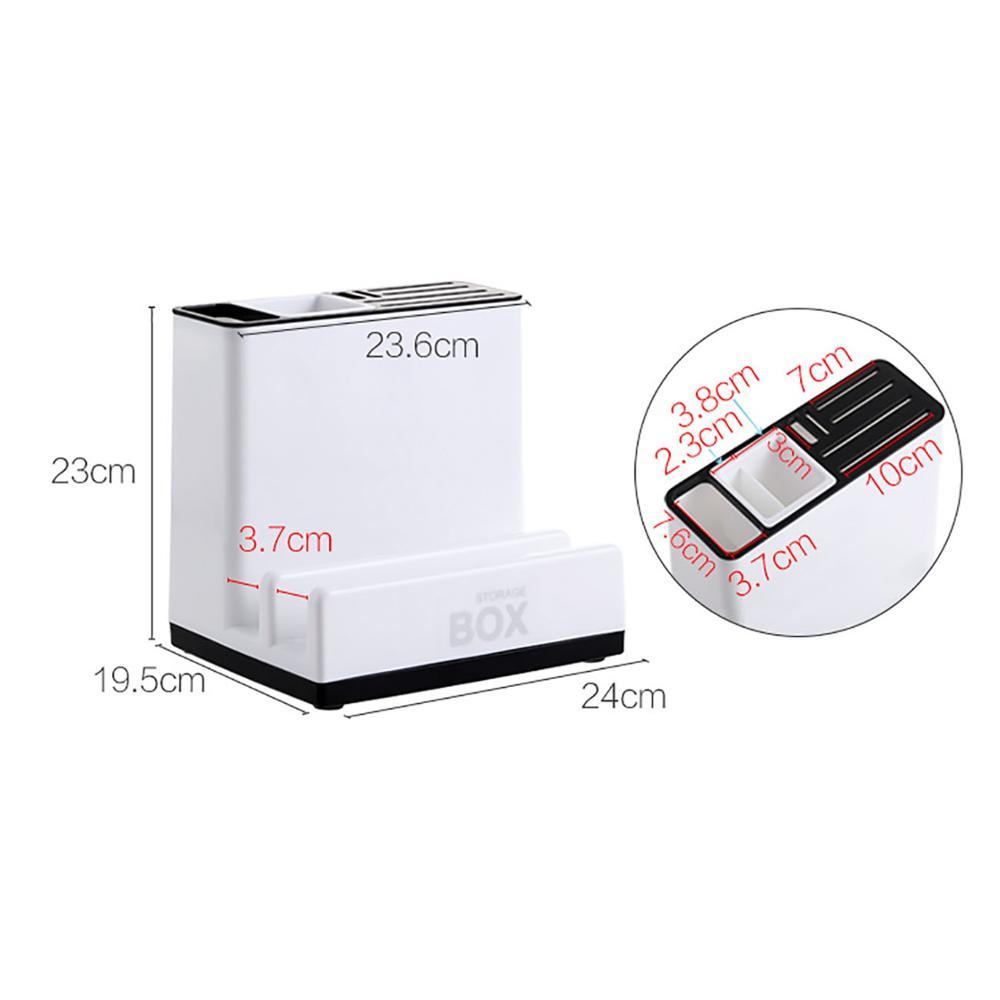 Smart Kitchen Tableware And Knife Storage Rack For Clutter-Free Cooking