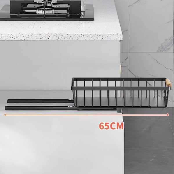 2-pack Container Organizer For Storage Room, Bedroom, Kitchen Cabinet