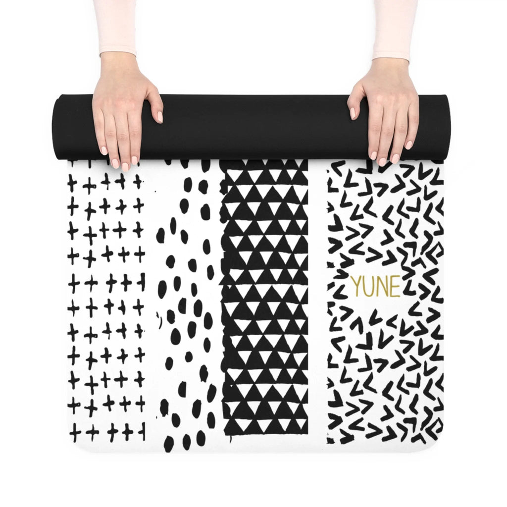 Natural Rubber Yoga Mat – 3mm Eco-Friendly Non-Slip