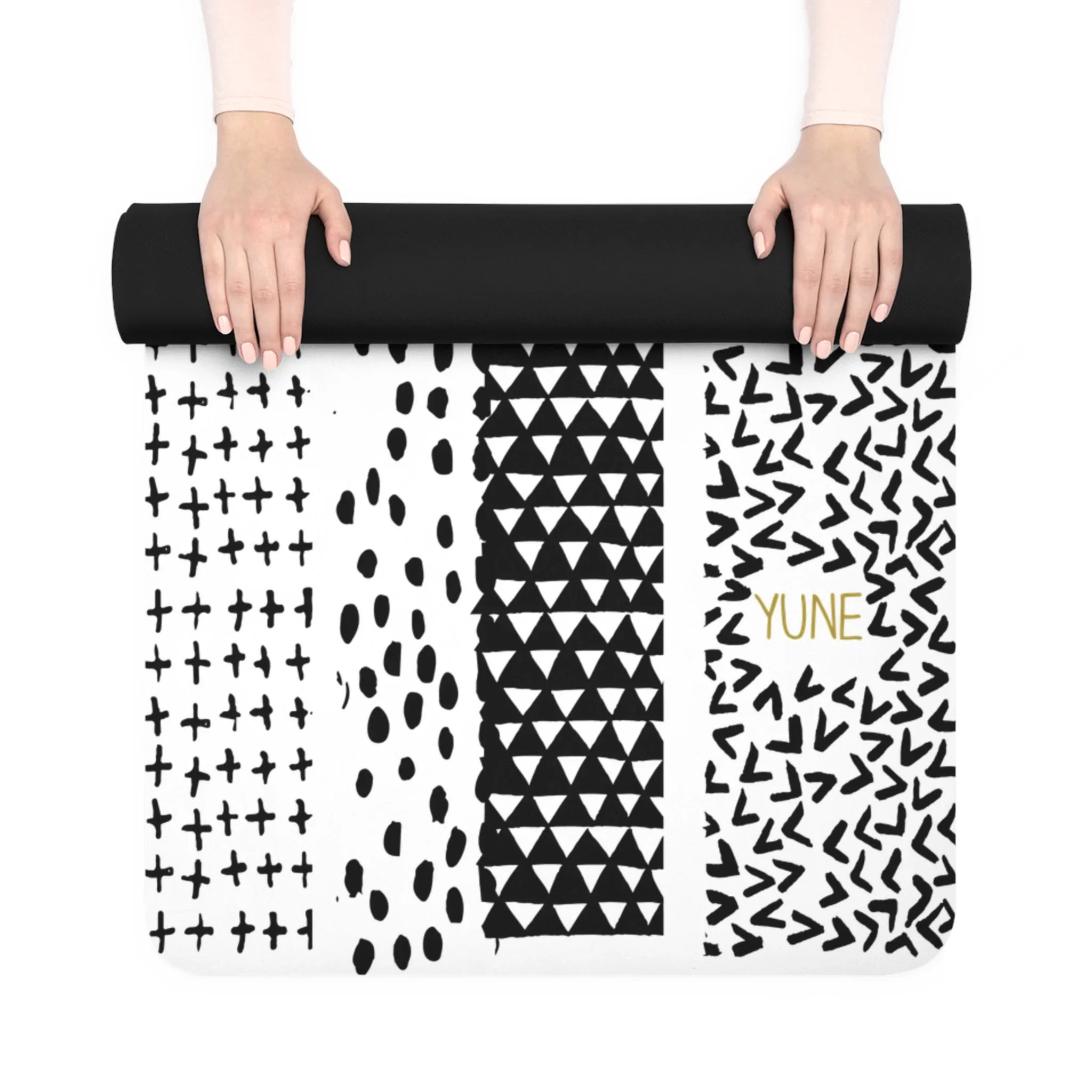 Natural Rubber Yoga Mat – 3mm Eco-Friendly Non-Slip