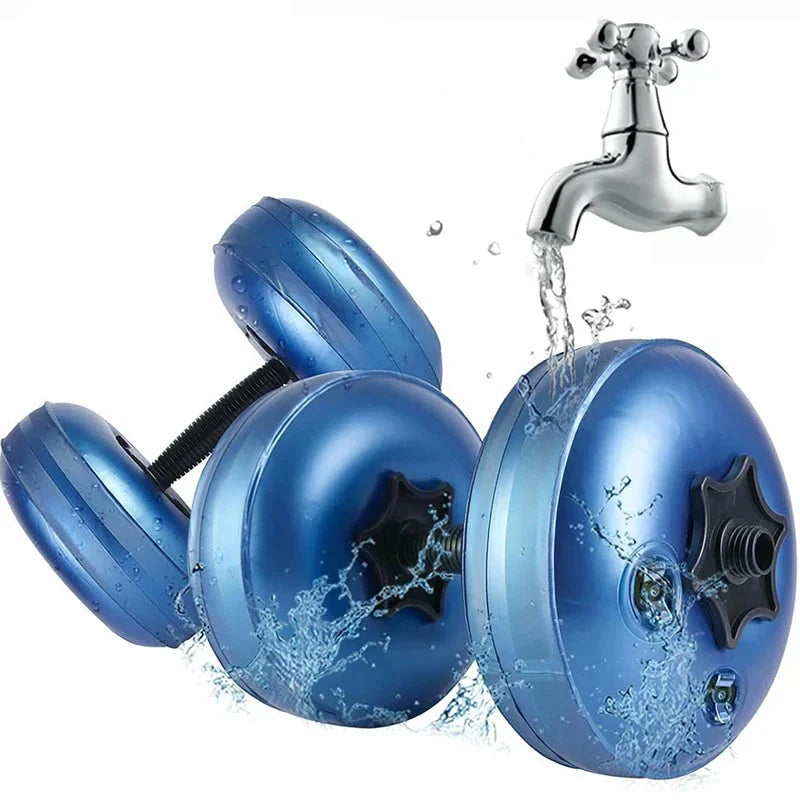 Adjustable Water-Filled Dumbbell Set – 8–10kg