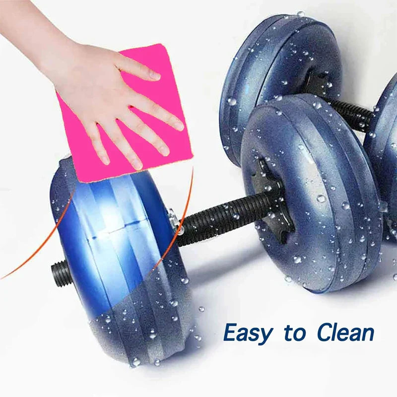 Adjustable Water-Filled Dumbbell Set – 8–10kg