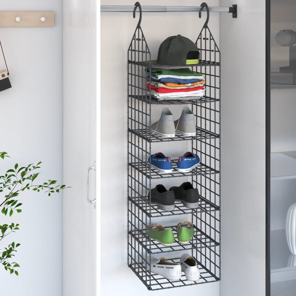 Space-Saving Hanging Closet Organizer for Everyday Organization-0