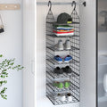 Space-Saving Hanging Closet Organizer for Everyday Organization-0