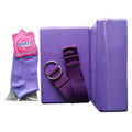 Yoga Block & Strap Set – EVA Foam Support for Fitness Training