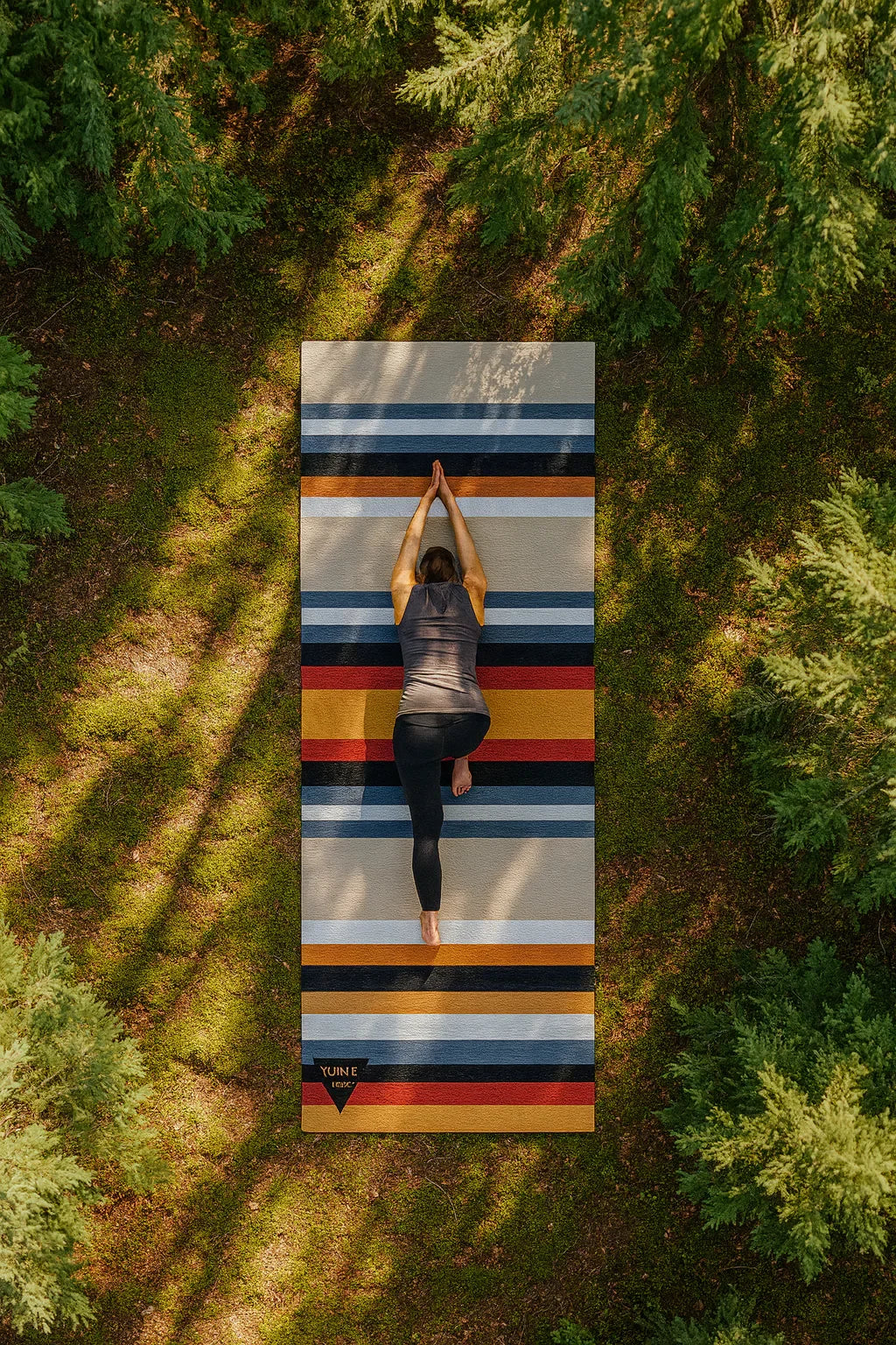 Falcons Rest Yoga Mat – 6mm Extra Thick, Double-Sided Non-Slip