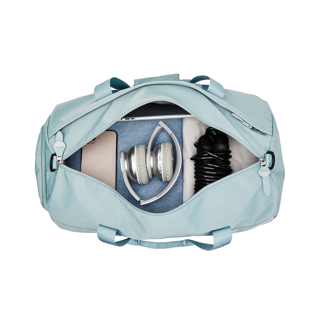 Women's Waterproof Gym Bag with Dry-Wet Separation