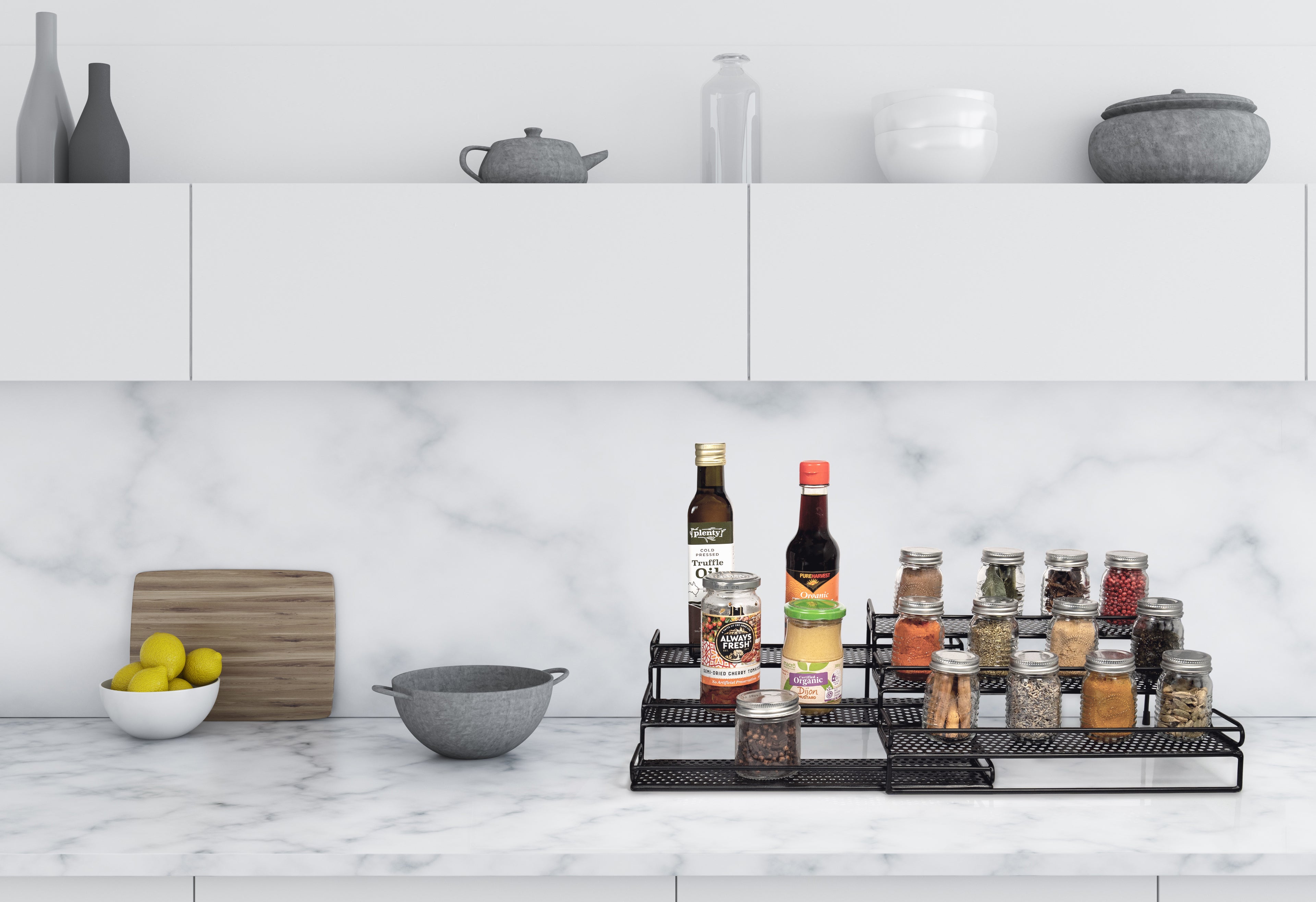 Three Tier Spice Rack Organizer