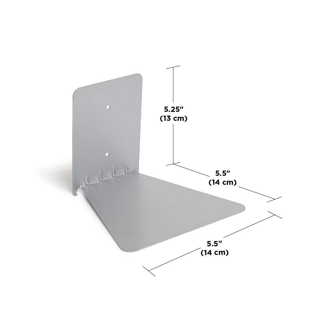 Conceal Floating Metal Bookshelf